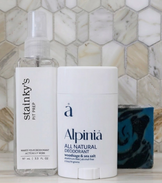 The Pit Prep Set - Woodsage & Sea Salt